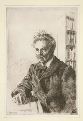 Retrato de August Strindberg