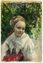 Retrato de uma garota