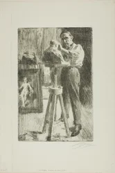 Príncipe Paul Troubetzkoy I (comprimento inteiro)