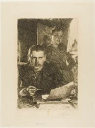 Zorn e sua esposa