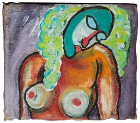 ULTRAJE A MODIGLIANI - MULHER A DORMIR
