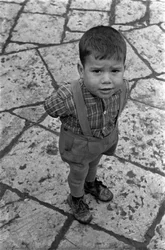 Retrato de uma criança, Venosa, Basilicata, Itália