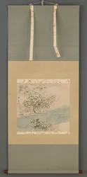 Arashiyama na neve, período Edo, século XIX.