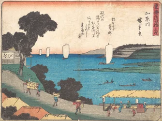 Kanagawa? 1838. , mosquito. 1838.