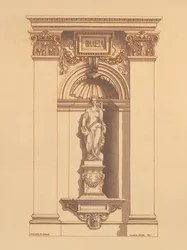 Ópera de Budapeste, Hungria (pormenor)