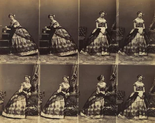 Clara Silvais, 1861.