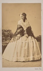 Duquesa Sofia de Morny 1838-1896, nascida Condessa Trubetskaya, 1862.