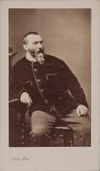 Retrato de Alphonse Karr 1808-1890.