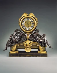 Clock d "Époque Regence
