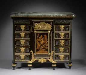 Armário de ébano, cerca de 1690