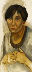 Busto de uma mulher