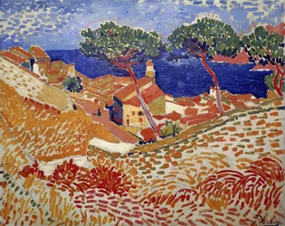 Collioure, a aldeia e o mar