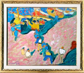 Pescadores em Collioure, de André Derain