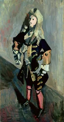 Luís XIV (1638-1715) Traje, c.1903 (óleo sobre tela)