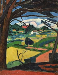 Paysage Provencal (óleo sobre tela)
