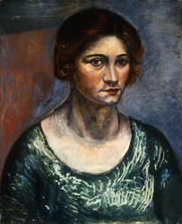 Retrato de uma mulher; Portrait de Femme