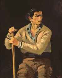 O cigano (óleo sobre tela)