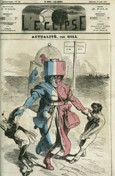 Actualite, a República encabeçada pelos Realistas e Republicanos. Capa em "L