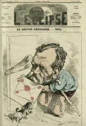 Alphonse-Auguste Duchesne de Gillevoisin, Marquês de Conegliano, Depute de Besancon. Capa em "L