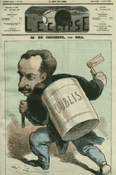 Cartoon de Horace de Choiseul-Praslin (Choiseul Praslin