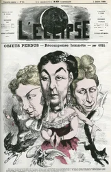 Ilustração de "Objetos Perdidos", canções contando as histórias de 3 mulheres que perderam seu cachorro, bolsa e gato. Capa em "L