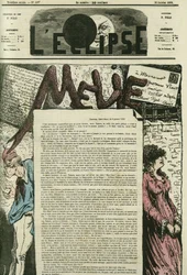 Melie, a carta de amor da Melie tem a sua "Tatave", Gustave Viaut. Capa em "L