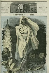 Memórias da Guerra Franco-Prussiana de 1870. Capa em "L