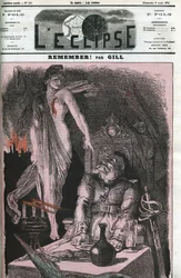 Lembre-se, "Lembre-se", a República falando com a Prússia. Capa em "L