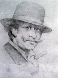 Auto-retrato de André Gill, 1883, 1927