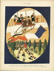 Ilustração de André Helle (1875-1945) em Le Rire