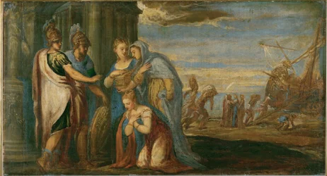 Uma lenda da Antiguidade (pintura sobre tela)