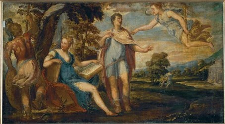 Eneias despede-se de Dido (pintura sobre tela)