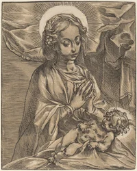 Madona e Criança, 159193.