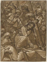 O carregamento da cruz, década de 1580.