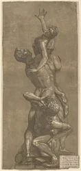 O estupro de uma sabina, 1584.