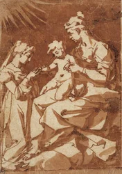 O casamento de Santa Catarina de Alexandria