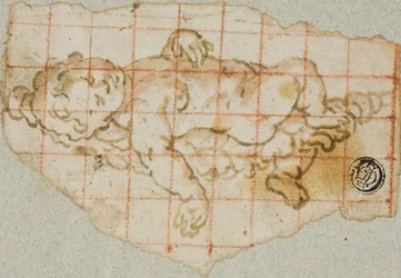 Putto com grinalda