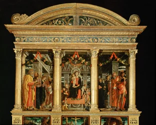 Retábulo da igreja de São Zeno, Verona ...
