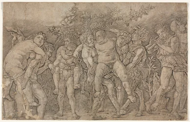 Bacanal com Silenus.