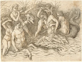 Batalha dos Deuses do Mar [metade direita]
