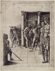 A Flagelação de Cristo (com o chão de azulejos)
