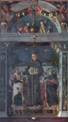 São Bernardino de Siena com Anjos