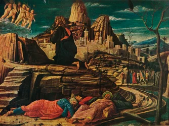A agonia no jardim, c1458, 1909