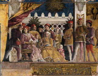 A Câmara Nupcial ou Camera Picta, c.1465-74 (fresco)
