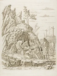 O sepultamento