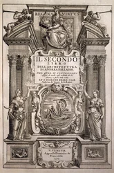 Página de título dos quatro livros de arquitectura, Livro II