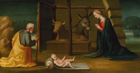 The Nativity, c.1500 (óleo sobre painel)