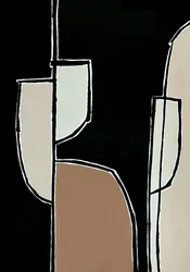 Abstrato de linhas simples