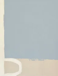 Azul Sereno e Bege Abstrato