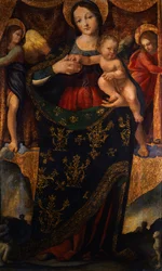 Nossa Senhora das Graças, detalhe do Altar da Madonna e dos Santos